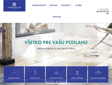 Tablet Screenshot of kprodukt.sk
